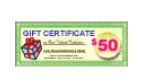 Gift Certificate $ 50.00